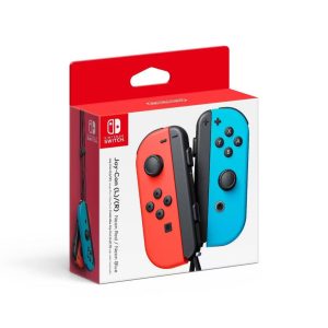 Set da due Joy-Con rosso neon (I) e blu neon (D) per Nintendo Switch